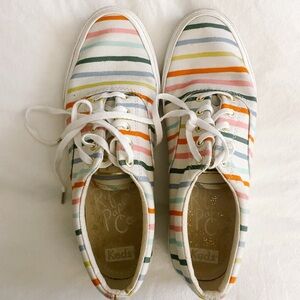 Keds Rifle Paper Striped Sneakers - Multicolor
